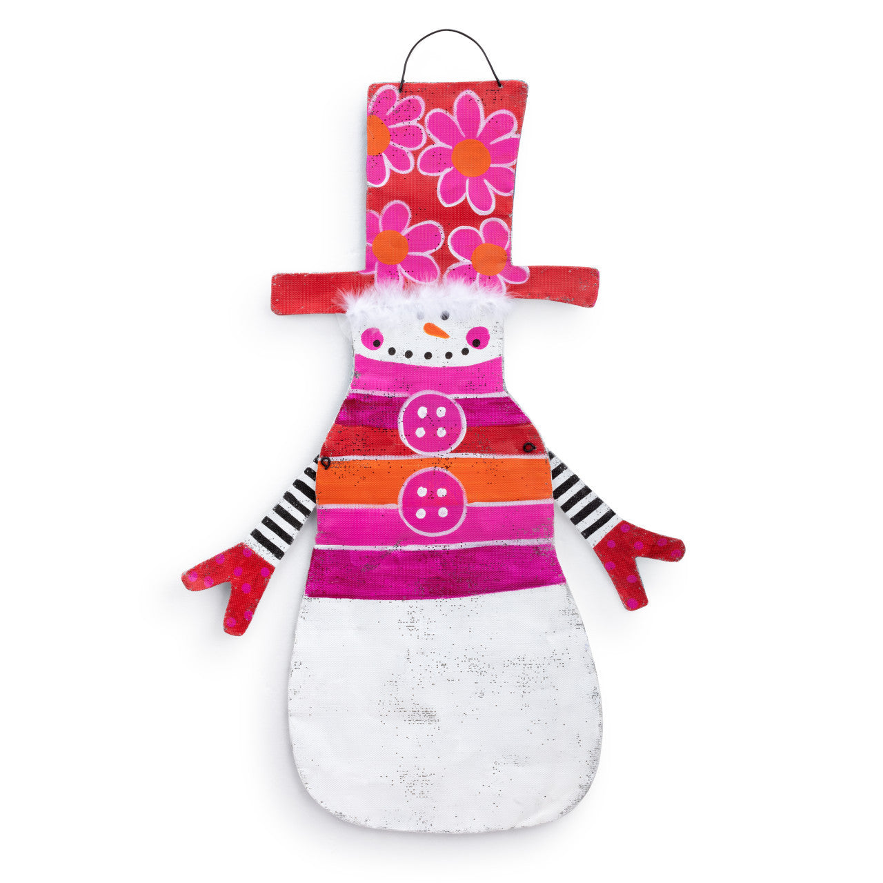 Reversible Snowman Door Hanger