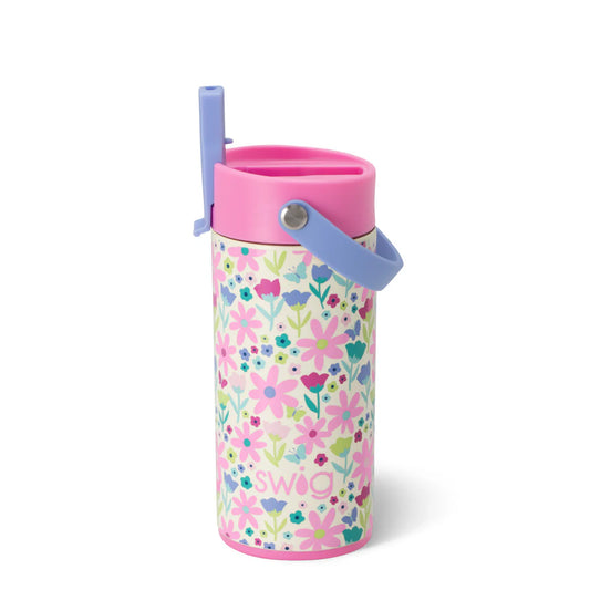 Flower Power 12 oz Flip + Sip Tumbler