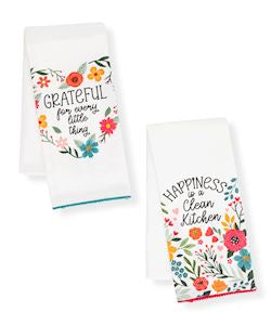 Blossoming Tea Towel