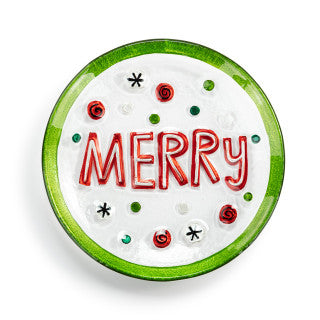 Merry Mini Round Plate